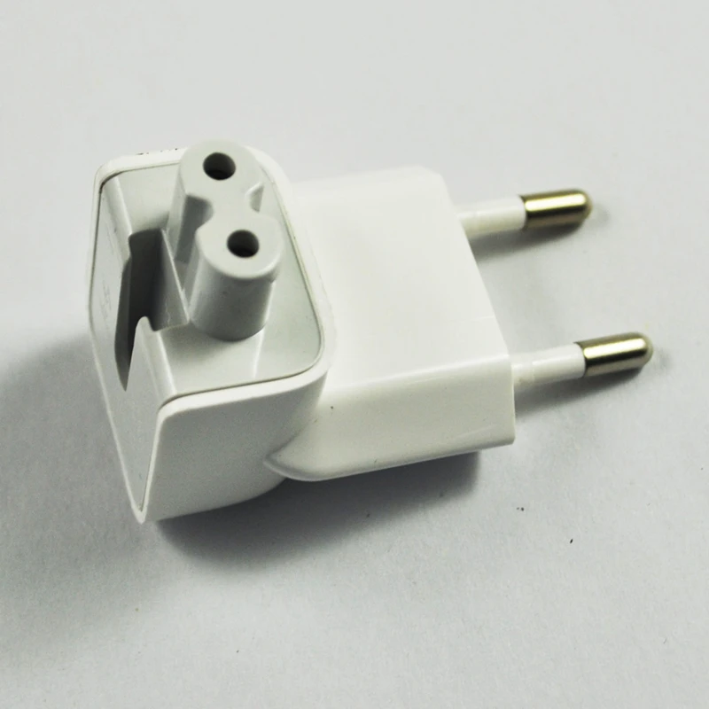 2 Pin EU Plug for Apple Mac book MB Pro iBook Charger Adaptor SCLl