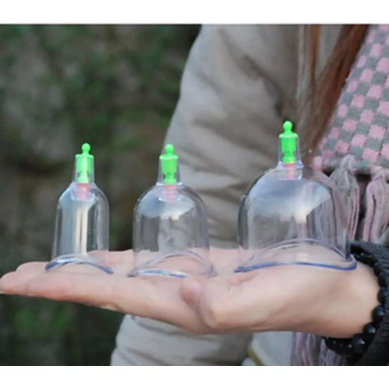 

Chinese cupping Kangzhu U Curved Vacuum Cupping Suction Joint 3 cup cupping therapy joints cups Traditional Acupuncture Massage