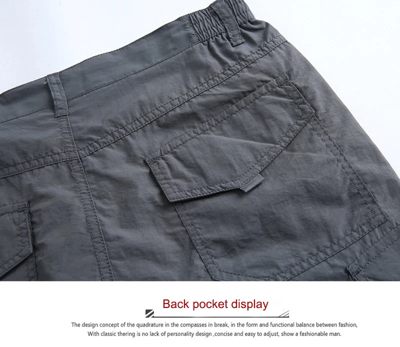 Men's Lightweight Tactical Pants Breathable Summer Casual Army Military Long Trousers Male Waterproof Hiking Trekking Cargo Pant