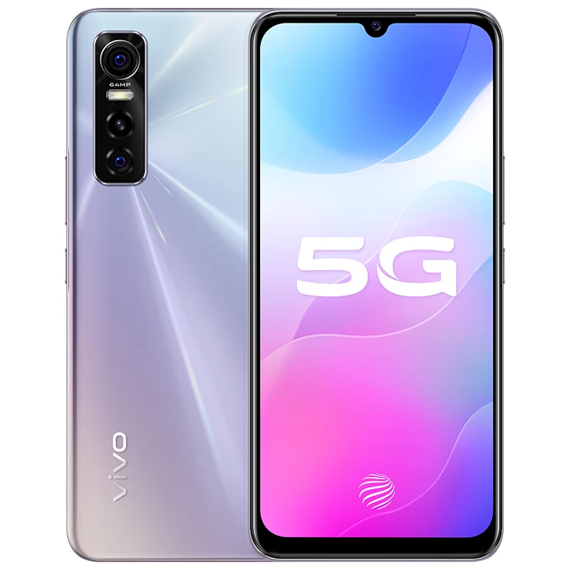 In Stock Vivo S7E 5G Smart Phone 64.0MP+32.0MP+8.0MP+2.0MP 33W Super Charger 6.44" AMOLED 2400X1080 8GB RAM 128GB ROM 4100mAh kingston 8gb ram