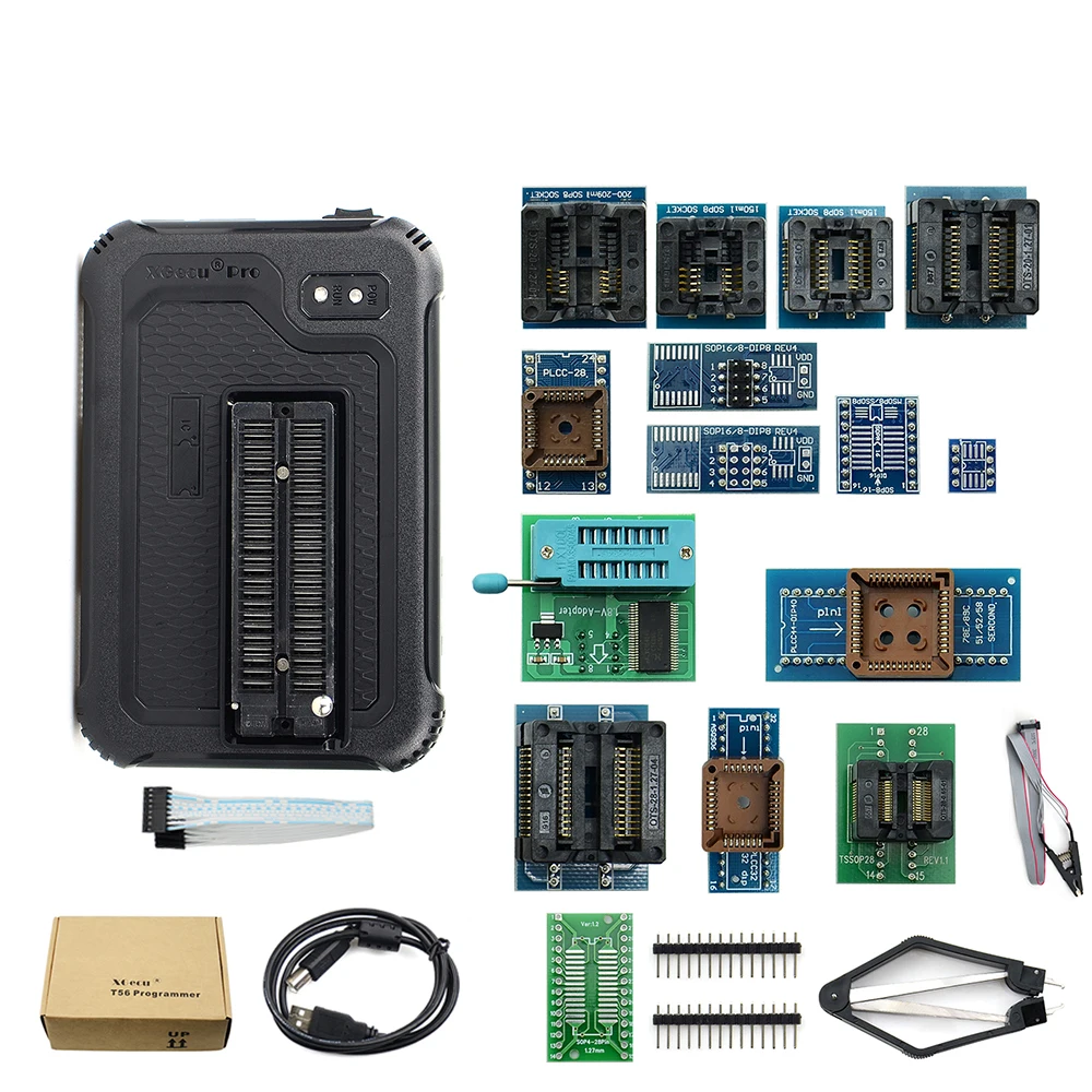 Upmely XGecu T56 Universal Programmer Powerful Support Nor Flash / NAND EMMC+17/22 Adapters Programmable Compiler | Компьютеры и офис