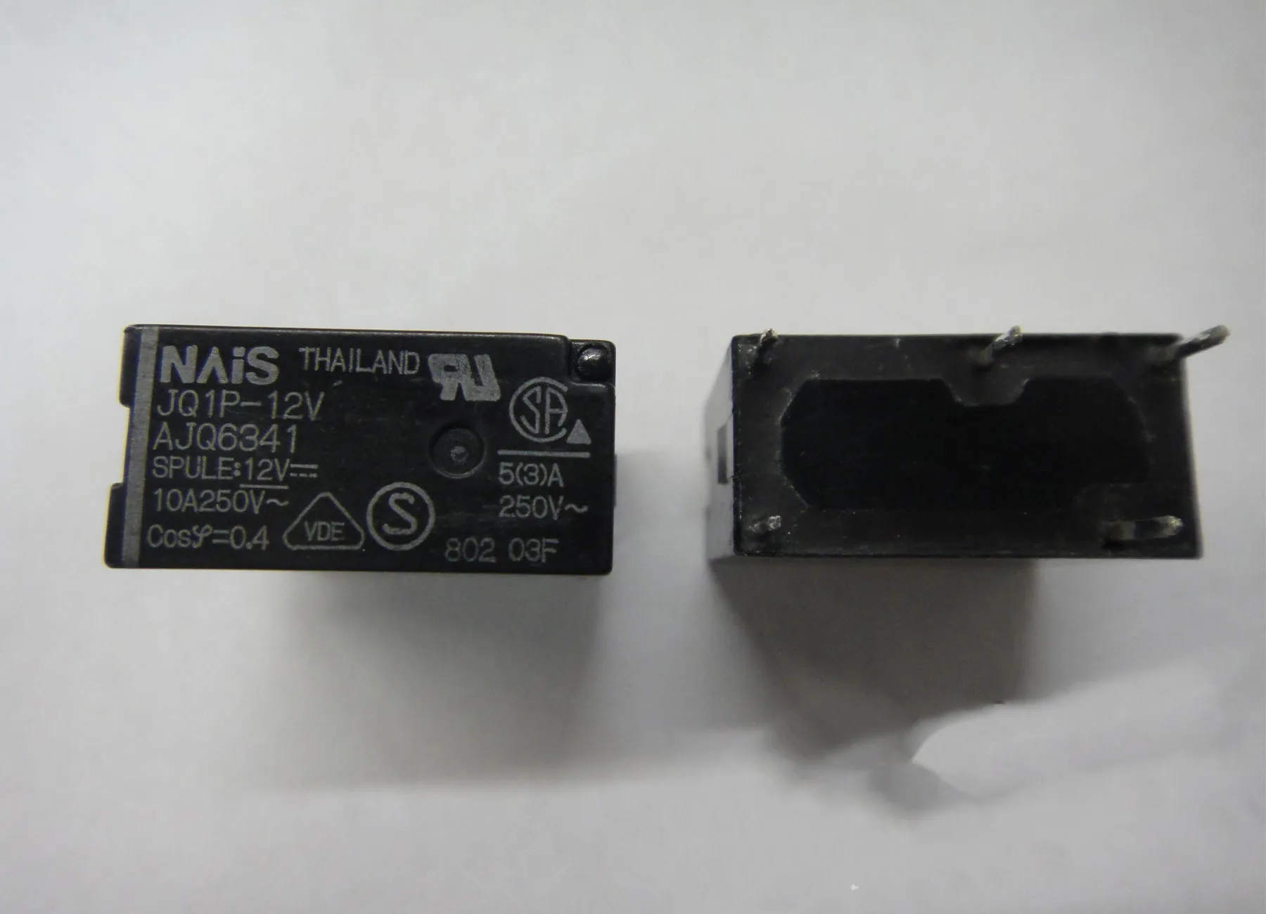

JQ1P-12V 5pin 3A HF33F AJQ6341 реле