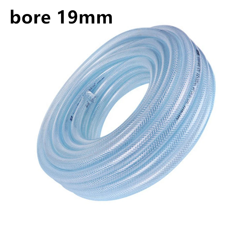 

19mm Bore Custom Length Garden Soft Water Pipe Tube Car Wash Transparent 3 Layers Durable Building Material PVC Waterpipe Tool