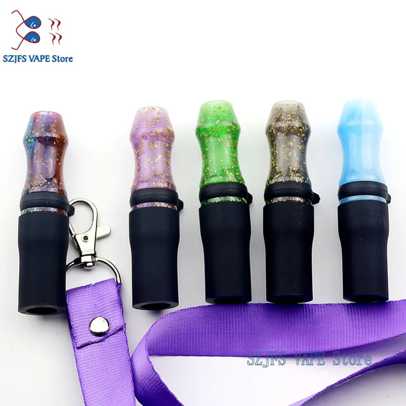 

1Pc Resin Style Hookah Mouthpieces Shisha Mouth Tips Sheesha Chicha Narguile Nargile Accessories Wholesale