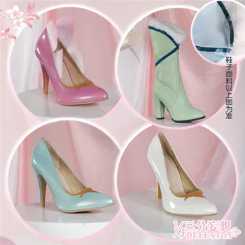 

King of Glory Cosplay Shoes Four beauty XiShi Diao Chan Women Cheongsam High heels A