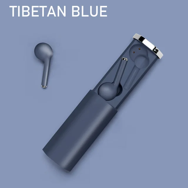 TW40 оригинальные наушники Bluetooth наушники беспроводные наушники с микрофоном спортивная водонепроницаемая игровая гарнитура для iPhone elari - Цвет: tw50-blue