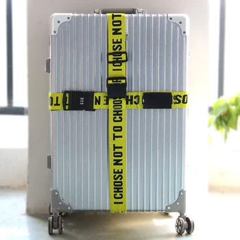 

Yesello Nylon Lock Rope Travel Luggage Straps Belt Corss Protective Travel Accessories Suitcase Packing Adjustable Belt
