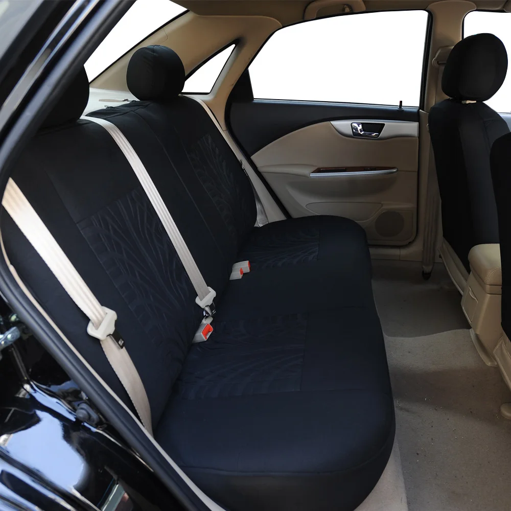 Online AUTOYOUTH Sports fundas para asientos de coche ajuste Universal la mayoría de los asientos de vehículos de marca Protector de asiento de coche accesorios interiores funda de asiento negro