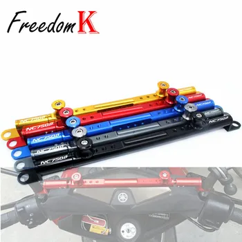 

For HONDA NC750D NC 750D Motorcycle Accessories CNC Aluminum Mutifunctional Cross Bar Steering Damper balance lever