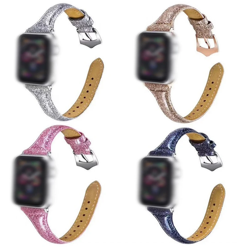 Ремешок кожаный для Apple Watch Series 4/3/2/1 38-40 мм 42-44 | Электроника