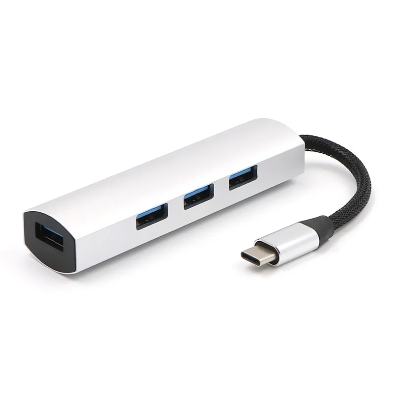 

Type-c to vga patch cable/video cable/conversion cable/3-port USB 3.1 hub(Silver)