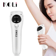 Koli IPL лазерная Машинка для удаления волос, лазерный эпилятор для удаления волос, триммер для постоянного бикини, Электрический лазерный эпилятор