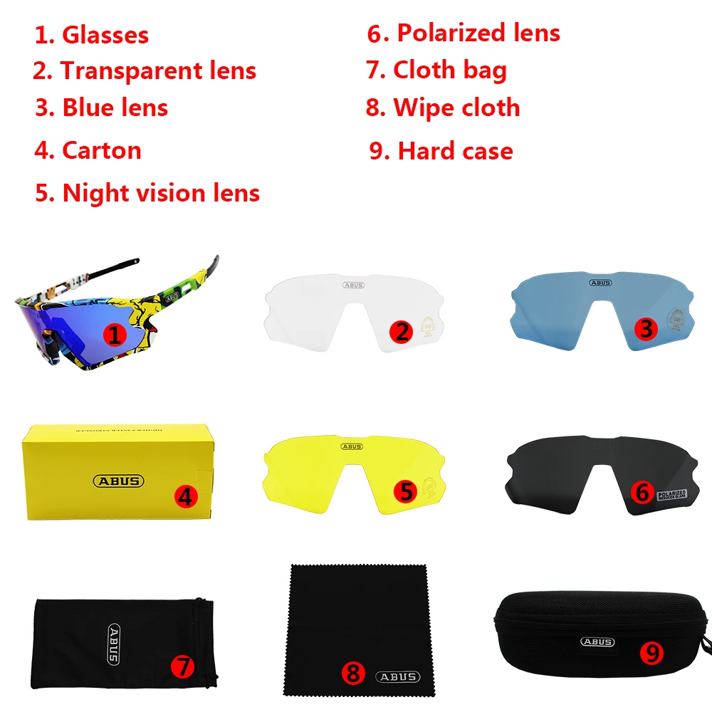 Details about   Polarized Cycling Glasses Man UV400 MTB Sport Glasses Peter Sagan Bicycle 