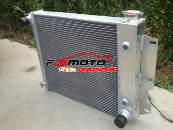 

4 Core Aluminum Universal Radiator for Jeep Wrangler TJ YJ V8 Conversion 1987-1995 / 97-02