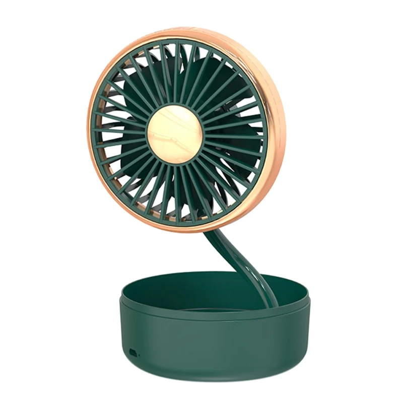 Portable Car Fan Wireless Usb Charging Small Fan Mini Single / Double