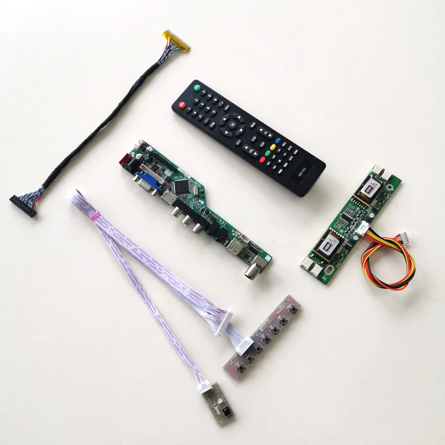 HDMI+DVI+VGA LCD Controller Board Driver For B173RW01 V0 V.0 V.1 V1 V.5 1600*900