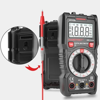 

Digital Mini CE CAT III Multimeter Tester Profesional Transistor Multimeter Multi Battery Measure Meter HT113/HT113A