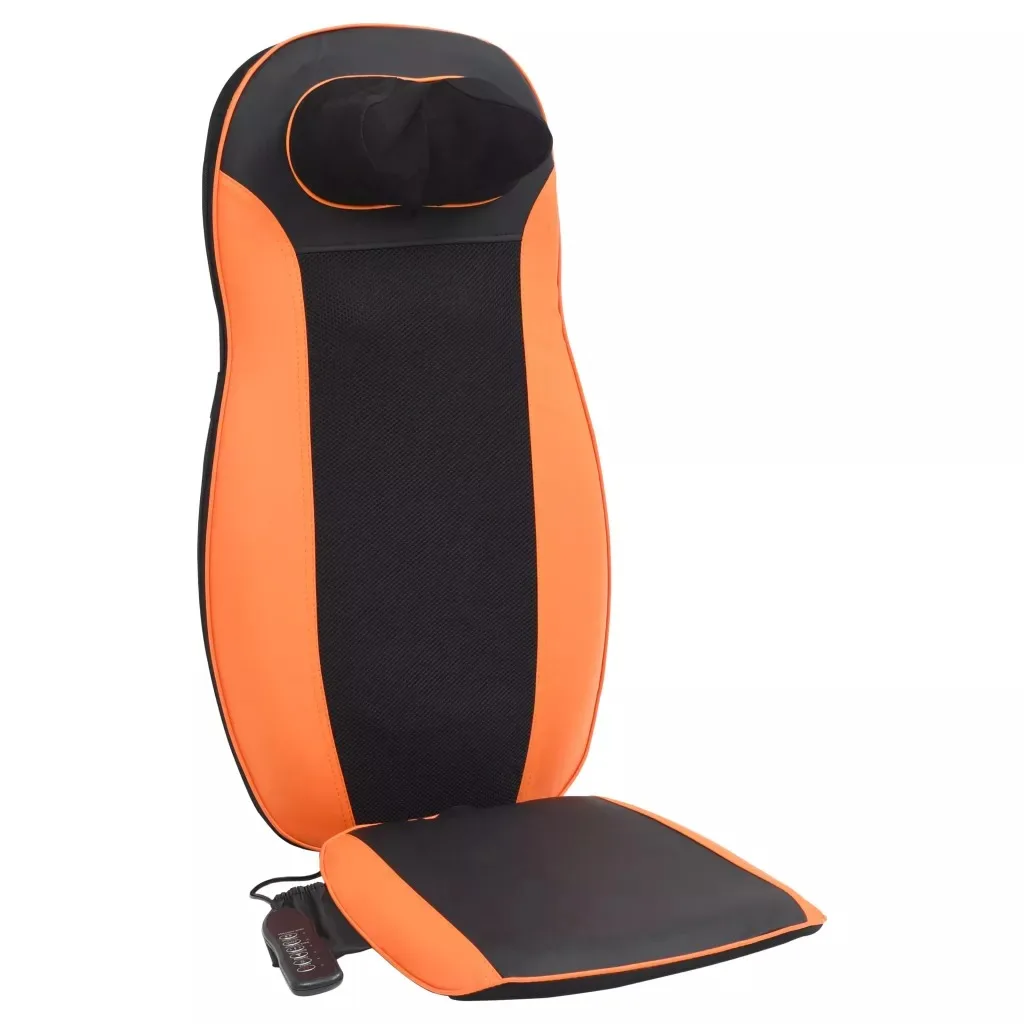 VidaXL массажное кресло подушка для шеи и спины массаж шиацу вибрация и нагревание функция дистанционного управления массажная подушка V3
