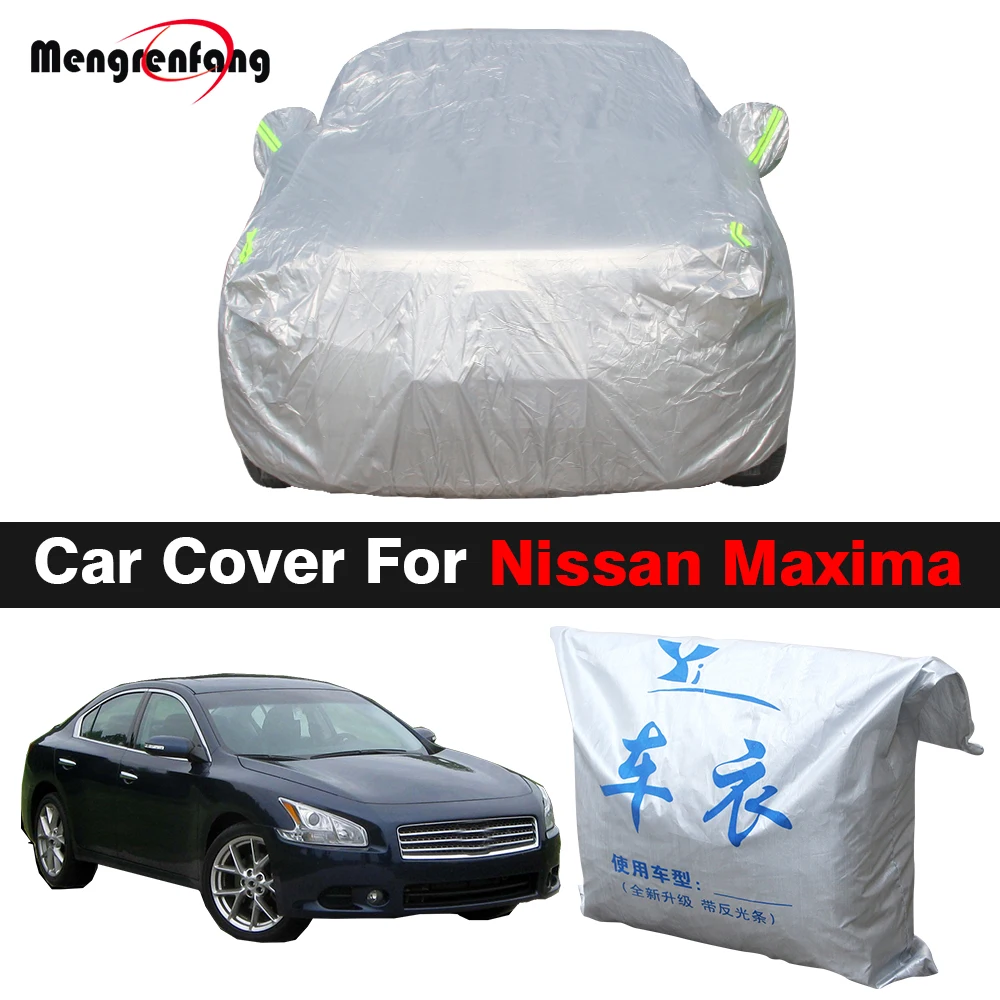 Car Cover For Nissan Maxima Outdoor Antiuv Sun Shade Rain Snow Dust