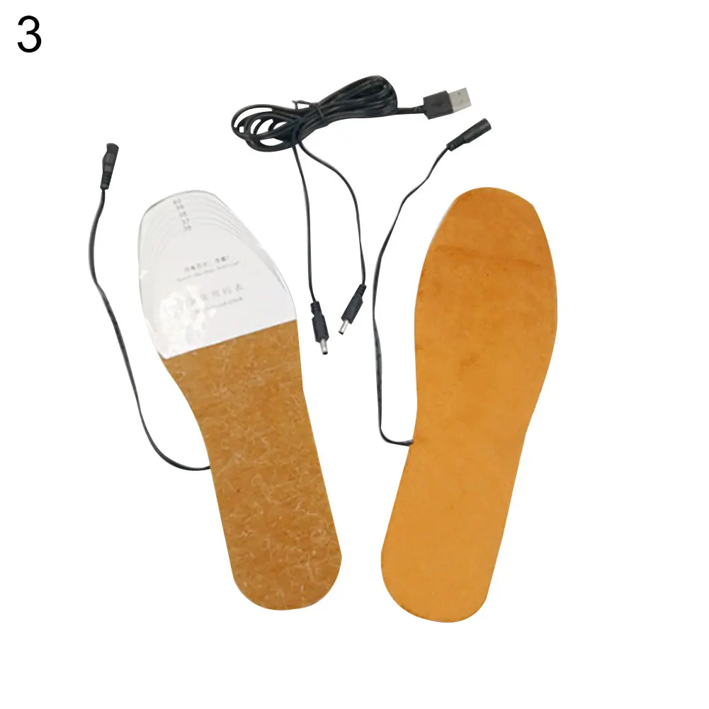 1 пара USB стельки для обуви с электрическим подогревом, для спорта на открытом воздухе, согревающие стельки для ног, для мужчин и женщин, стельки для обуви, теплые зимние стельки для ног N