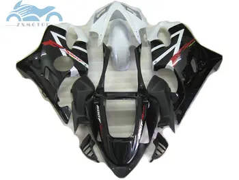 

High quality Injection fairing kit fit for Honda CBR 600F4i 2001 2002 2003 CBR600F4i 01 02 03 white black ABS fairing kits HT33