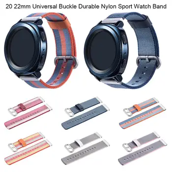 

Smart Watch Strap 20mm 22mm Universal Buckle Durable Nylon Sport Watch Band Wrist Straps for Men Women Watchbands