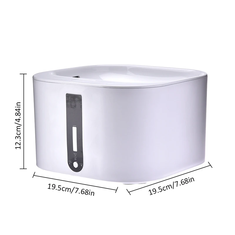 

New 2L Dog Feeder Pet Automatic Water Feeder Cat Dog Water Fountain Dispenser Energy-Efficient Electric Drinking Bowl Eu Plug