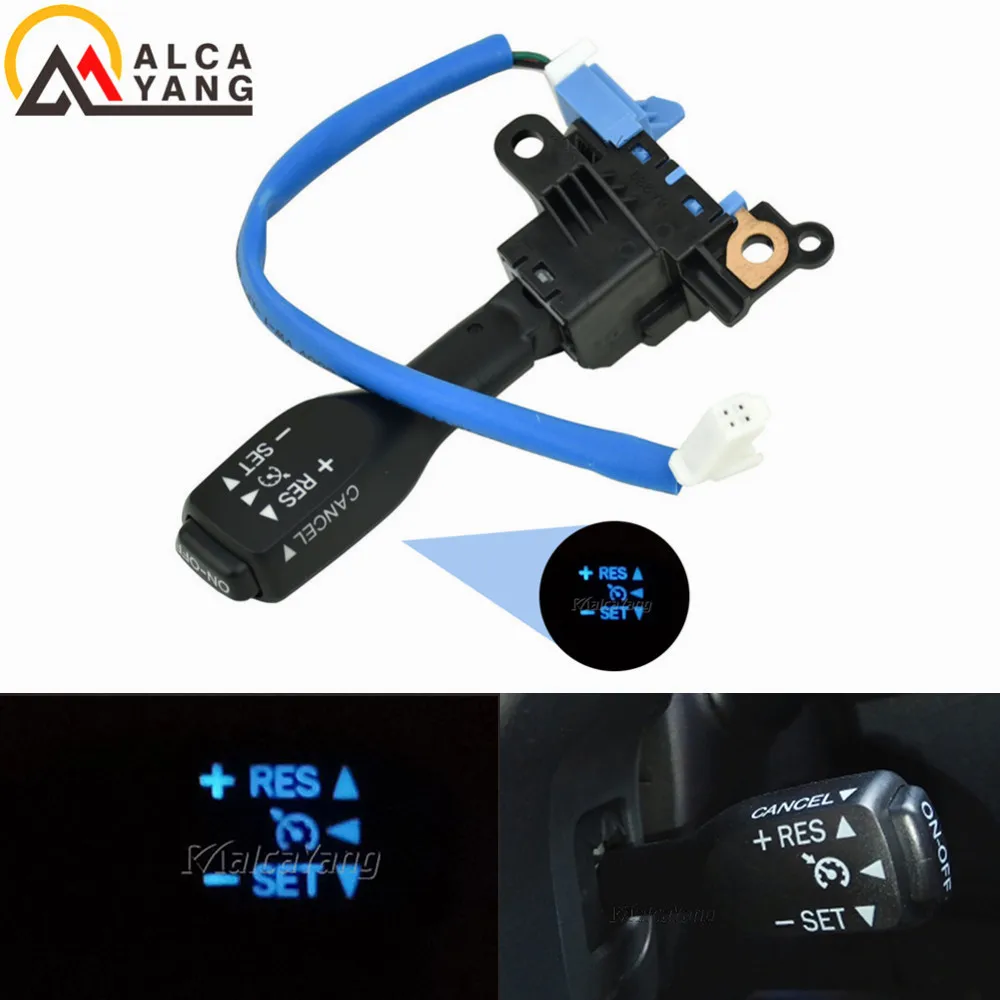 Переключатель круиз-контроля для Toyota Camry Corolla Tundra RAV4 LEXUS 84632-34011 голубая подсветка |