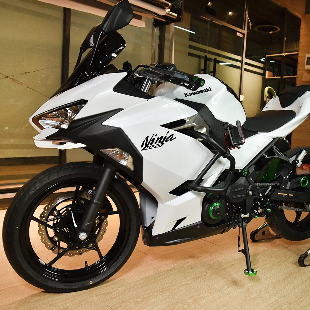 Motorcycle Accessories For Kawasaki Ninja 400 250 Crash Bars Engine Guard  Frame Protector Bumper Ninja400 2018-2022 2021 2020 - Covers  Ornamental  Mouldings - AliExpress