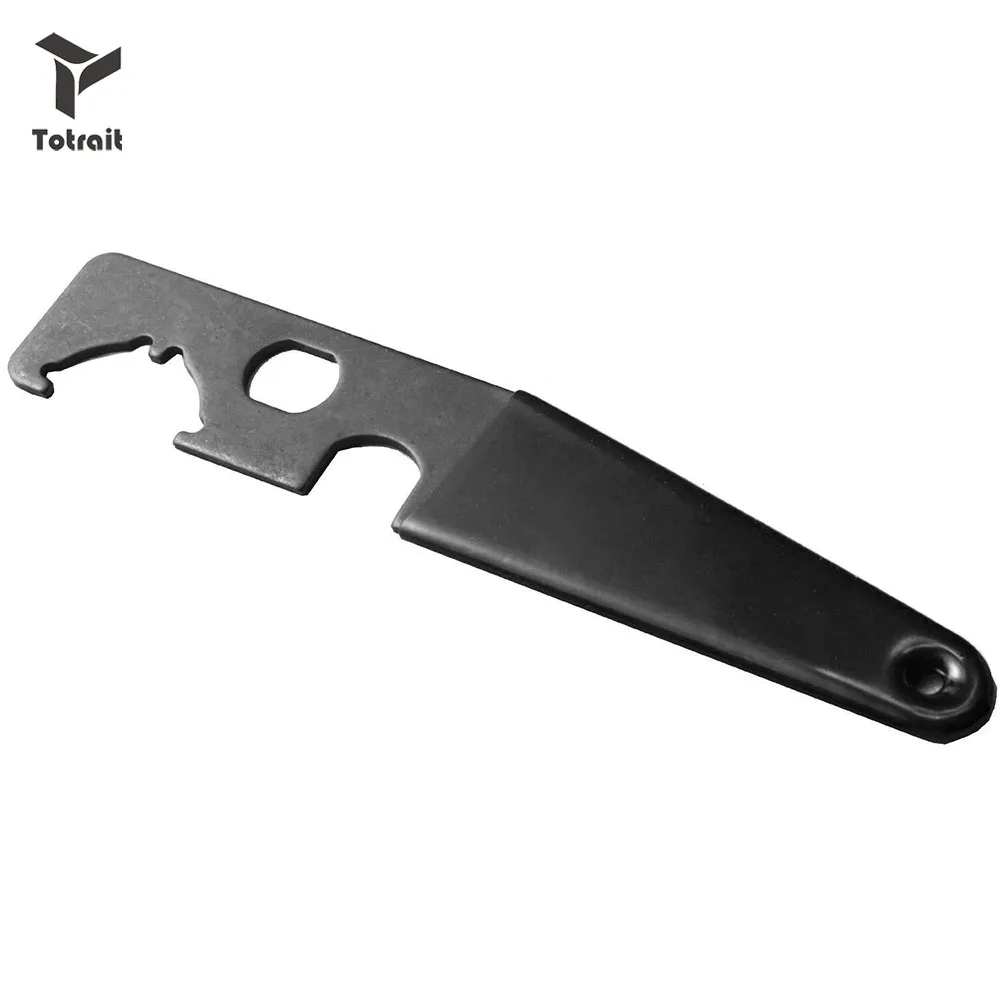 

TOtrait Wrench For Extension Tube AR15 Castle Nut A1/A2 Muzzle Brake in Steel Gun Accessory for Tactical Hunting
