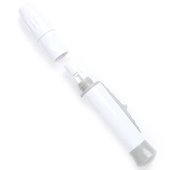 

1pcs Adjustable Lancing Pen Lancet Device For Diabetics Blood Collect Depth Blood Sampling Glucose Test Pen