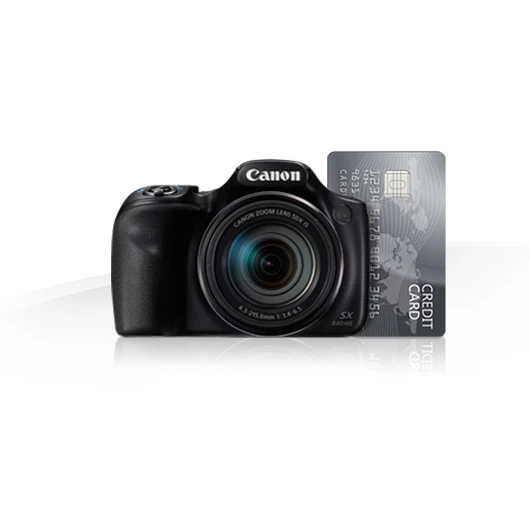 Камера Canon PowerShot SX540 HS Bridge 20 3 MP CMOS 5184x3888 пикселей 1/2.3 &quotчерный|Среднеформатные