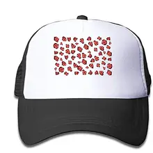 HNYL сетчатая Кепка с розовыми Леопардовыми пятнами, Кепка Дальнобойщика, бейсболки, регулируемые для детей, малышей