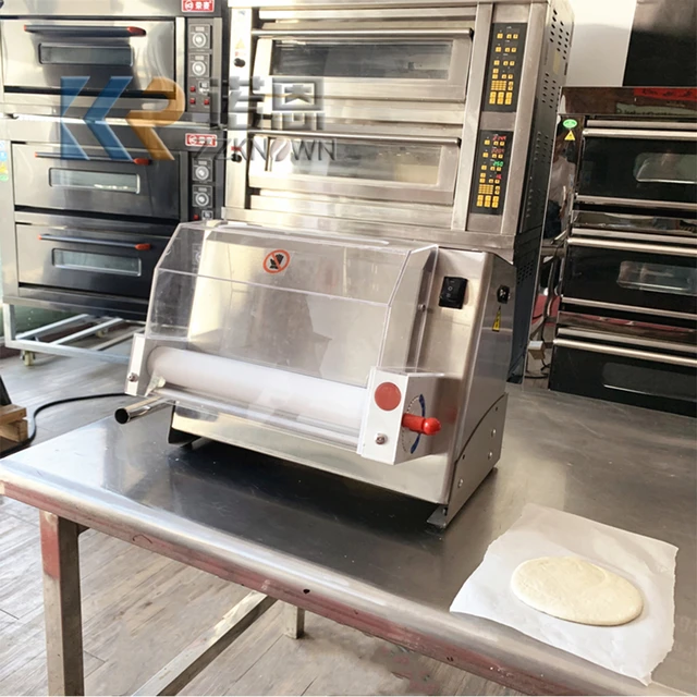 30cm 12 inches Dough Pressing Machine Automatic Commercial Electric Bakery  Pizza Dough Roller Dough Press Machine Pasta Machine - AliExpress