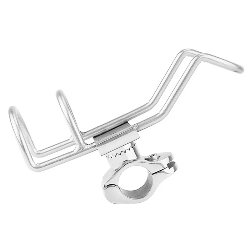 1x Fish Rod Pole Holder Stand Support Bracket Marine Hardware Metal Attachment