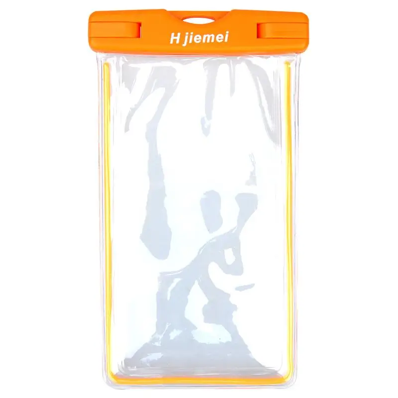 Cellphone Waterproof Pouch Bag Sleeve with Neck Strap for 7.0 Inch Smartphones (Orange) Cellphone Waterproof Pouch Bag Sleeve with Neck Strap for 7.0 Inch Smartphones (Orange)