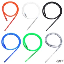 Алюминиевый сплав Шток силиконовый шланг трубка с пружиной для Кальян chicha