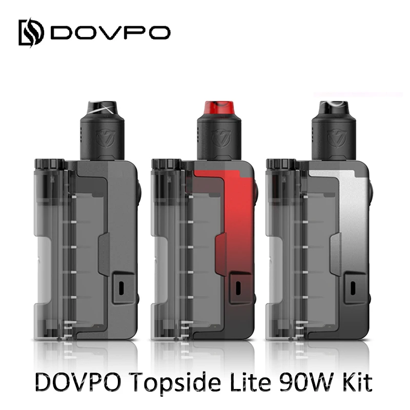 DOVPO Topside Lite вейп 90 Вт в комплекте с 2 1 электронная сигарета squonk моды 0 96 дюйма OLED