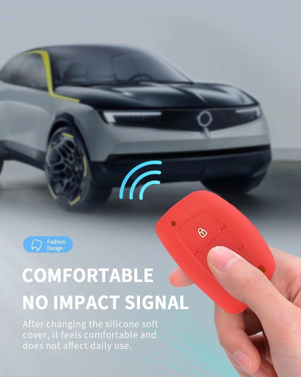 Cover in silicone chiave telecomando per Hyundai IX25 IX35 MISTRA 3 Bottoni 19 Cover in silicone chiave telecomando per Hyundai IX25 IX35 MISTRA 3 Bottoni - Hb9052534328c413c82db3fa4092b87574