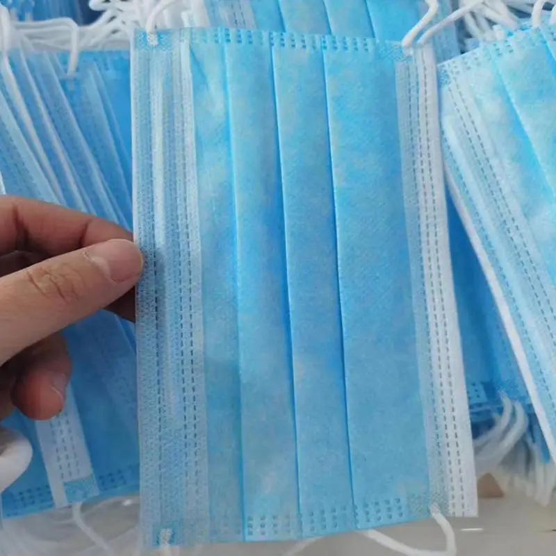 

50pcs/bag Disposable Non Woven Face Mask Activated Carbon Anti-dust Mouth Masks Free Shipping
