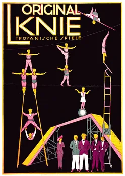 

Switzerland Circus Ads Troyanische Spiele Classic Canvas Paintings Vintage Wall Posters Stickers Home Decor Gift