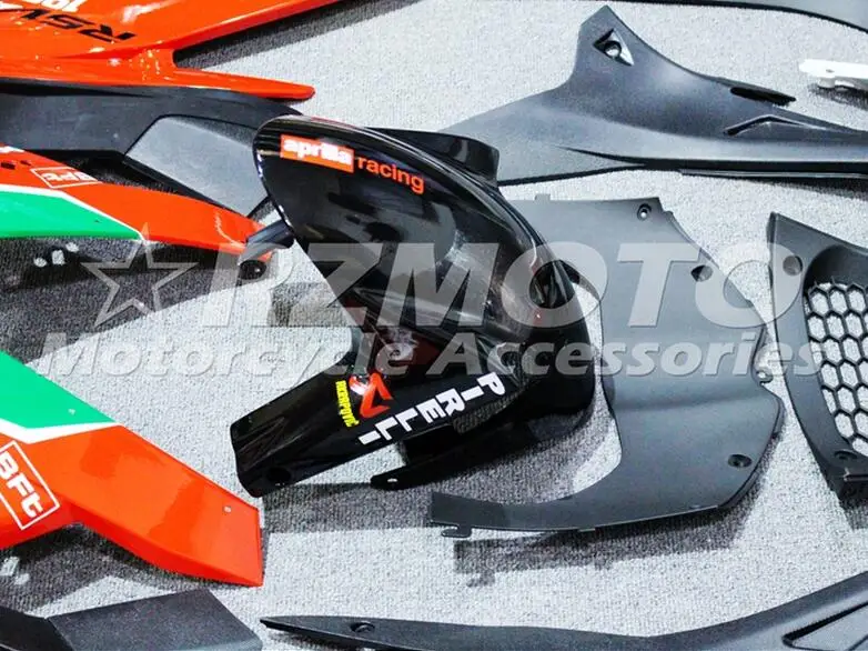 Полный мотоцикл полный комплект обтекателя для Aprilia RSV4 1000 2010 2011 2012 2013 ABS литья под давлением Пластик