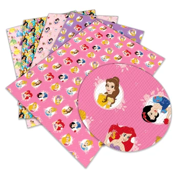 

Cartoon Printed Artificial Leather DIY Handmade Sewing Clothes Supplies Decor 30 cm x 136 cm L069