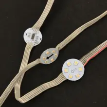 DC24V RGBW Стандартный DMX512(UCS512C3); 5050 SMD Пиксельная адресация модуль, 1,44 Вт(6 светодиодов); не водонепроницаемый