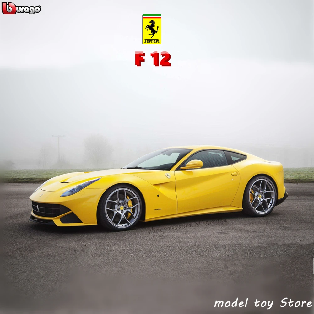 Bburago 1:24 Ferrari F12 коллекция производитель авторизованный имитационный сплав модель автомобиля ремесла украшение Коллекция игрушек инструменты