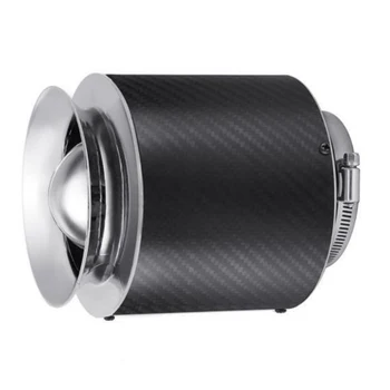 

3 inch Air filter Inlet/5in Carbon Fiber Look Car Intake Decoration Parts