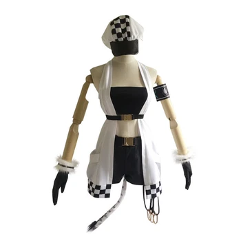 

Cliffheart Costume Game Arknights Cosplay Adult Fancy Coat Halloween Costumes For Women Party Girl Uniform Outfit Suit Pants