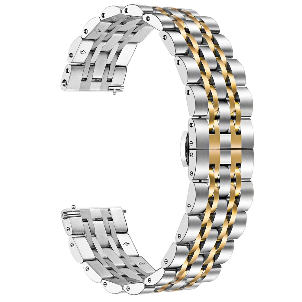 22 мм для samsung galaxy watch 46 мм ремешок/gear S3 Frontier/классический ремешок 20 мм pulseira для galaxy watch active 2/Amazfit bip наручные