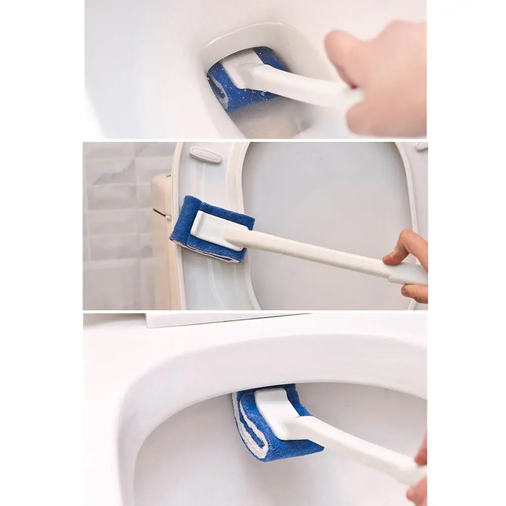 

Toilet Brush Quick Drain Cleaning Brush Tools for Toilet Household WC Bathroom Accessories Sets toilet wand bathroom cleaner