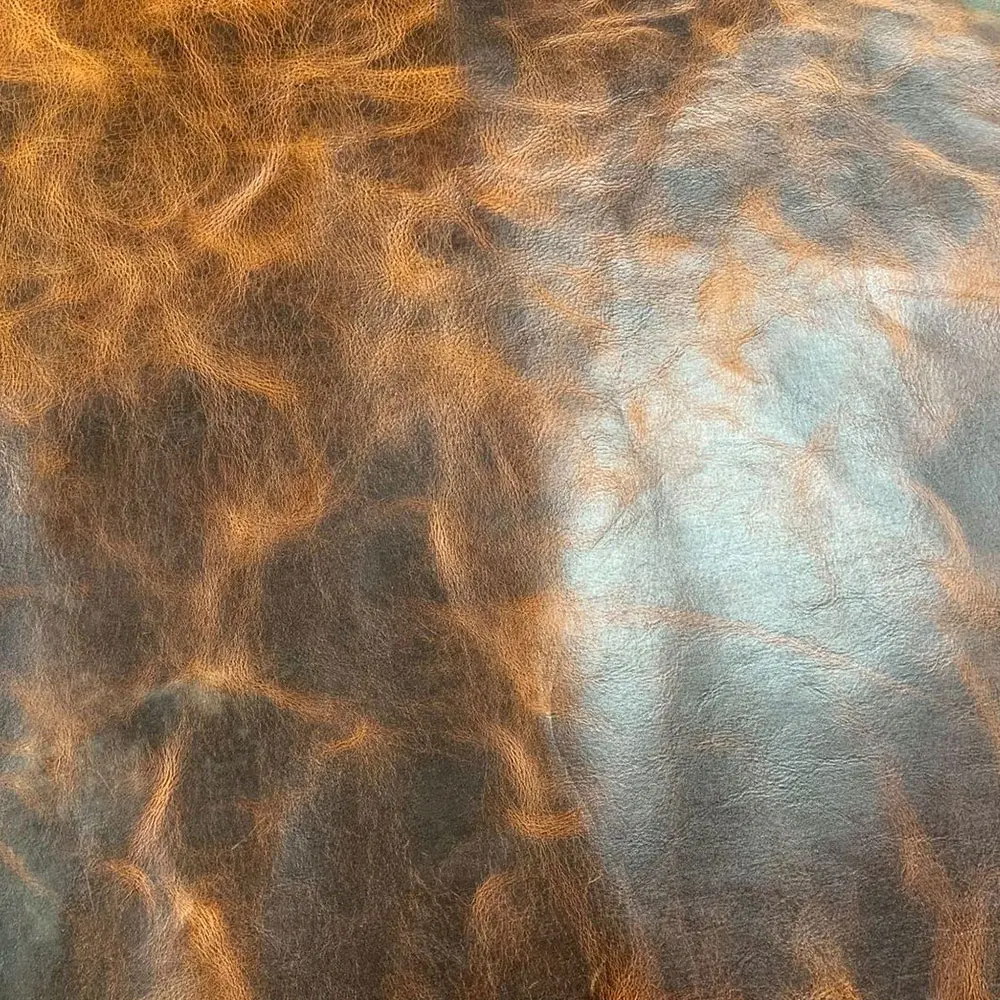 Cowhide cow leather thick genuine leather wax hard First Layer Tanned cow skin hide vintage DIY Leathercraft piece leather material